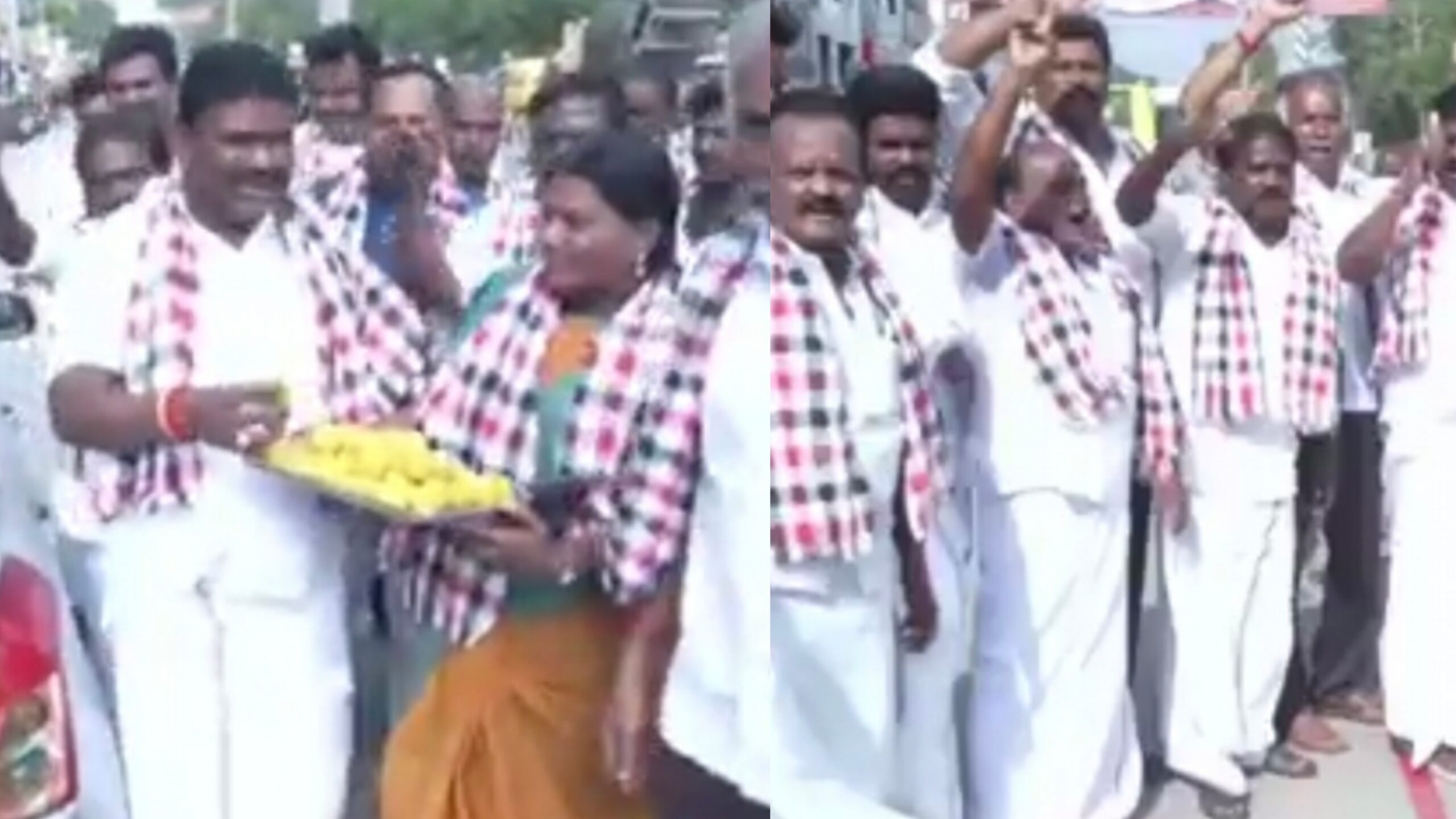 “துரோகி விஜயபாஸ்கர் ஒழிக” எம்.எல்.ஏ பதவியை ராஜினாமா செய்த முன்னாள் அமைச்சர்…. வெடி வெடித்து லட்டு கொடுத்து கொண்டாடிய அதிமுகவினர்….!