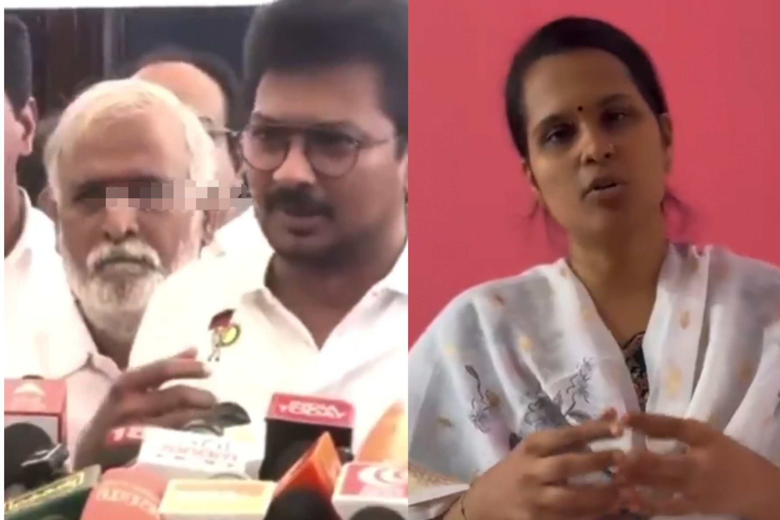 “ஐட்டம் சாங்ன்னு பெண்களை இப்படி கேவலப்படுத்தலாமா?” உதயநிதிக்கு எதிராக கொதித்தெழுந்த பெண்…. வைரலாகும்  கண்டனக் குரல்….!!