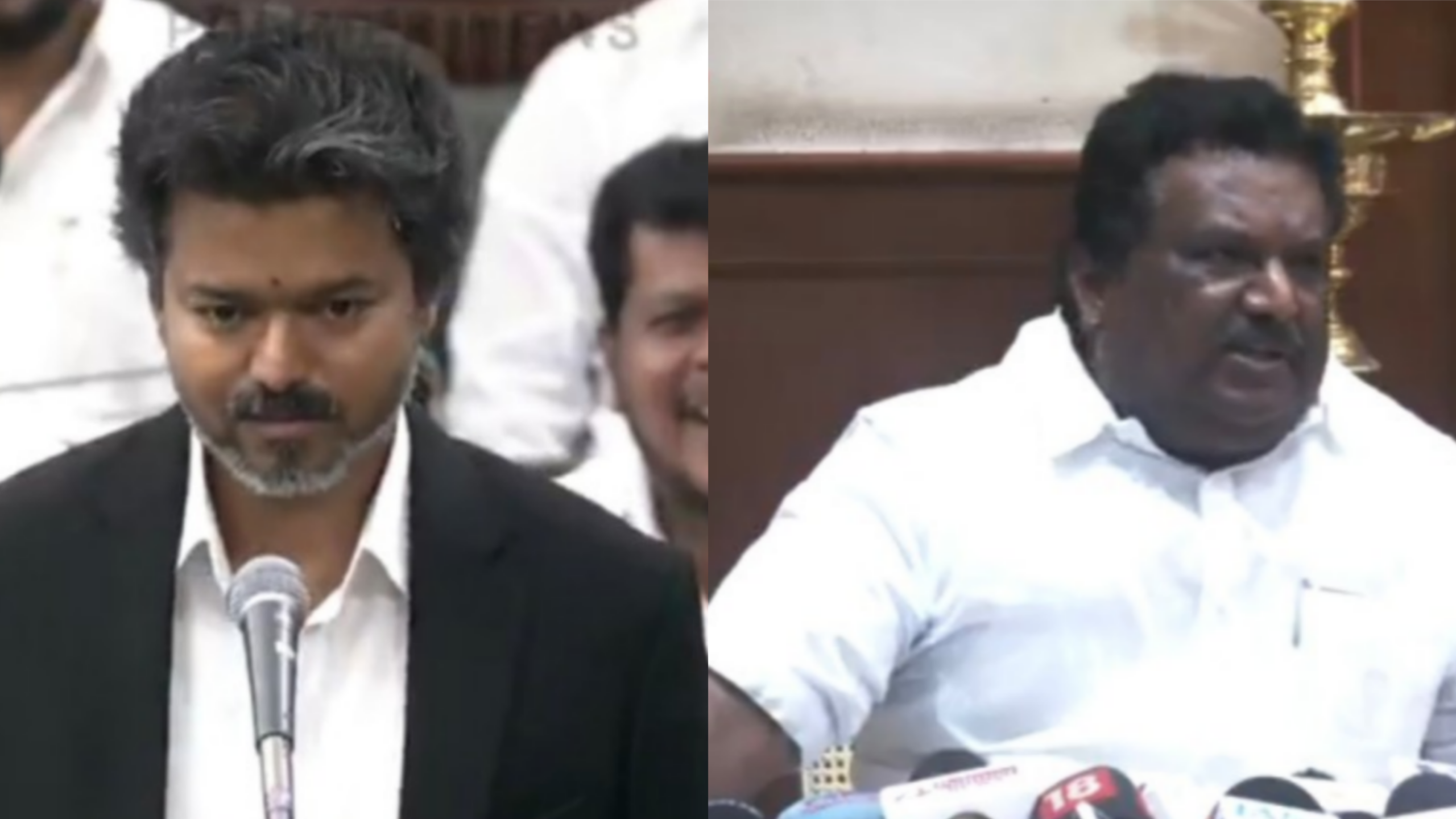 “என் மகன் புஸ்ஸி ஆனந்த் கட்டுப்பாட்டில் இருக்கிறார்” உங்க அப்பா பேட்டி கொடுத்தது ஞாபகம் இருக்கா….? முதல்வர் விஜய்க்கு சிவசங்கர் எழுப்பிய கேள்வி….!!