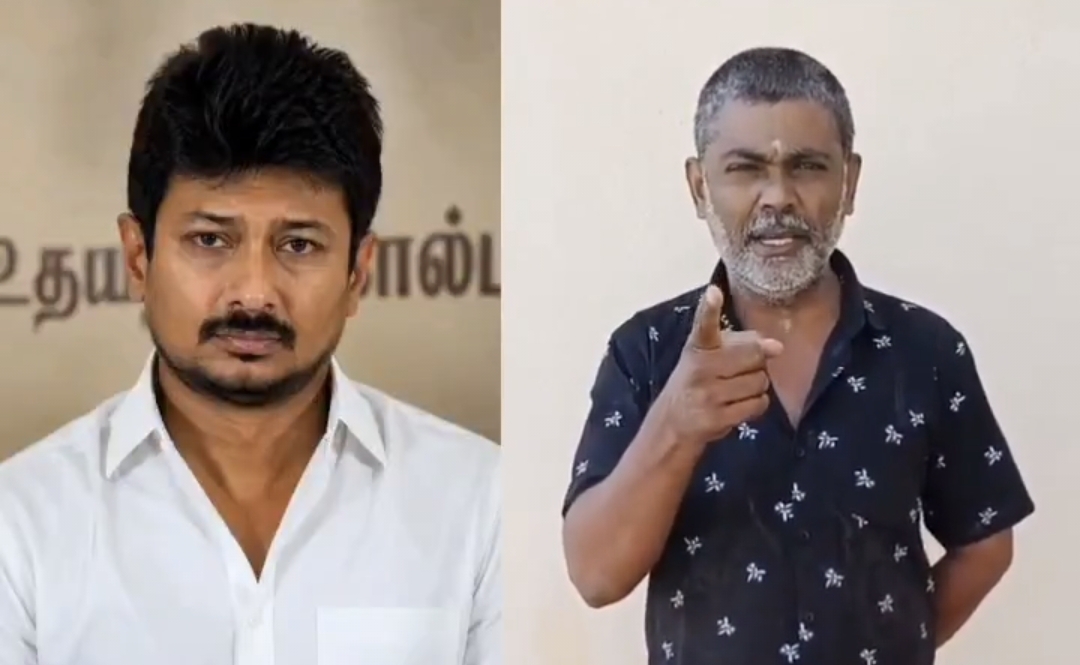 ​”நீயும் உன் அப்பனும் காசு குடுத்துதானே ஆட்சிக்கு வந்தீங்க?” உதயநிதியை நையப்புடைத்த நபர்…. இணையத்தை உலுக்கும்  வீடியோ….!!