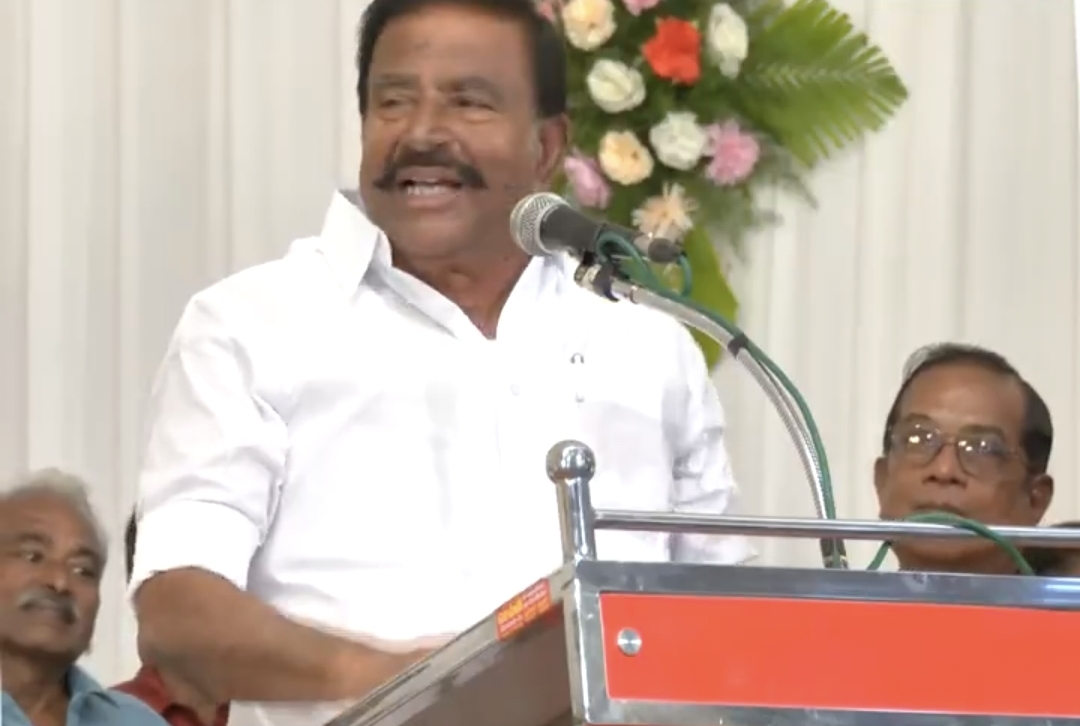 “அவங்க வருவாங்க…. போவாங்க…. ஆனா இங்க நாங்க மட்டும்தான்” மேடையில் தெம்பா, துணிவா பேசிய கே.என்.நேரு….!!