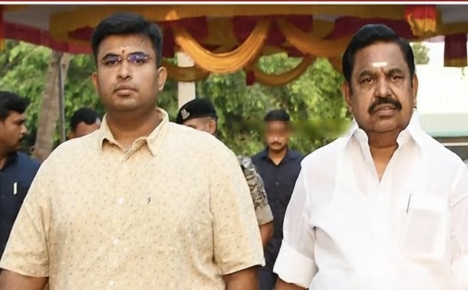 EPS மகனுக்கு அதிமுகவில் பதவியா….? “எங்க உழைப்ப கொச்சைப்படுத்தாதீங்க” தலைமைக்கு வார்னிங் கொடுத்த ஐடி விங் பிரமுகர்….!!