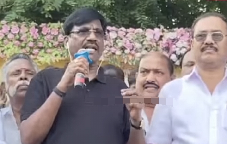 “என்னது…. முதல்வர் தளபதி ஸ்டாலினா?” அவரு தவெக-வா…. இல்ல திமுக-வா….? மேடையில் உளறிய அமைச்சர் விஸ்வநாதன்….!!