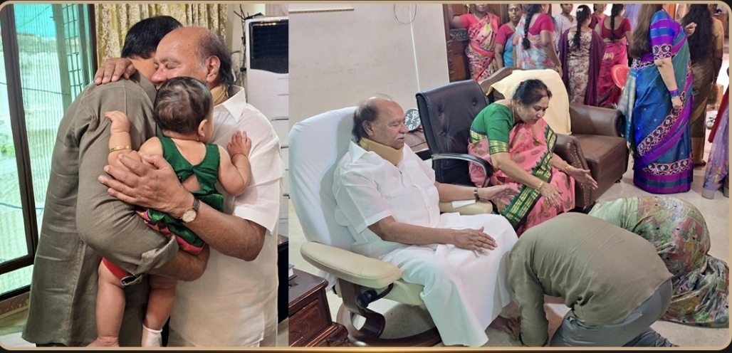 “பெத்த மனம் துடிச்சுப்போச்சு” மகனை கட்டியணைத்து அழுத ராமதாஸ்…. அன்புமணி சந்திப்பில் உருக்கமான சம்பவம்….!!