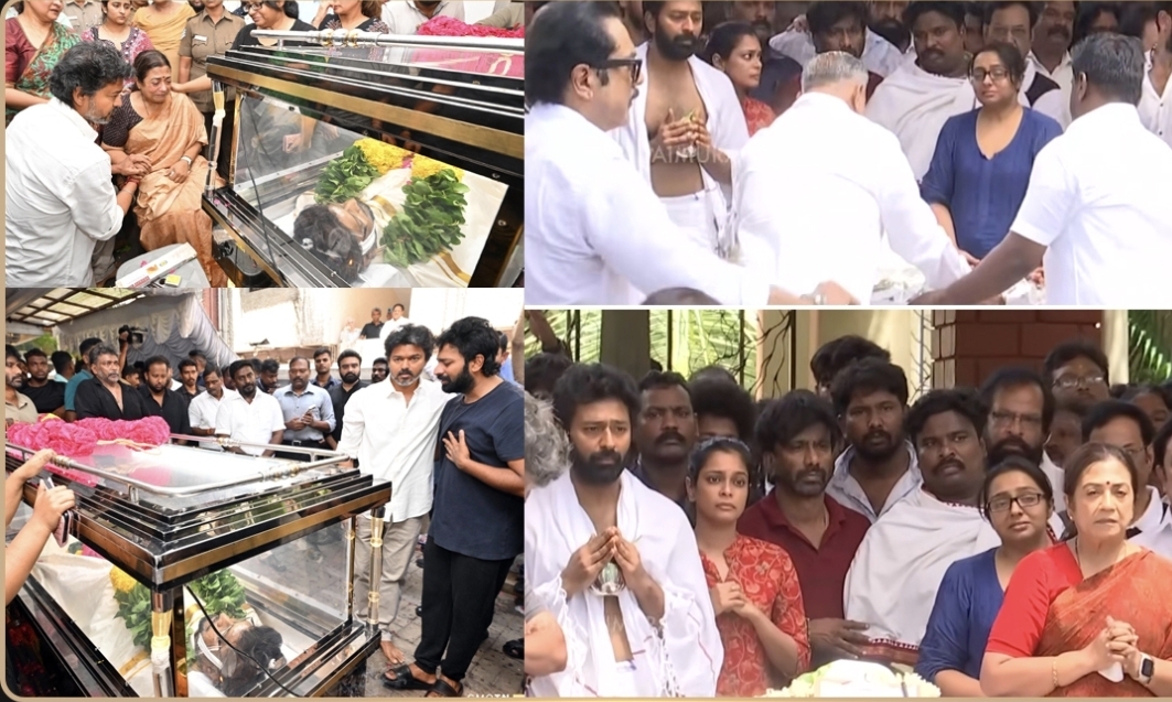 “மிகுந்த மரியாதையோடு வழி அனுப்பி வச்சாங்க” தமிழ்நாடு அரசுக்கும், முதல்வர் விஜய்க்கும் பாக்யராஜ் குடும்பத்தினர் கண்ணீர் மல்க நன்றி…..!!