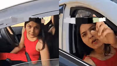 என் புருஷன் போலீஸ்…! நீ சாலையில் நடந்து போனதுதான் தப்பு… நான் காரை விட்டு ஏத்துனது தப்பில்லை… நடு ரோட்டில் பெண்ணின் நடவடித்தனம்… கொந்தளிப்பை ஏற்படுத்திய வீடியோ..!!!