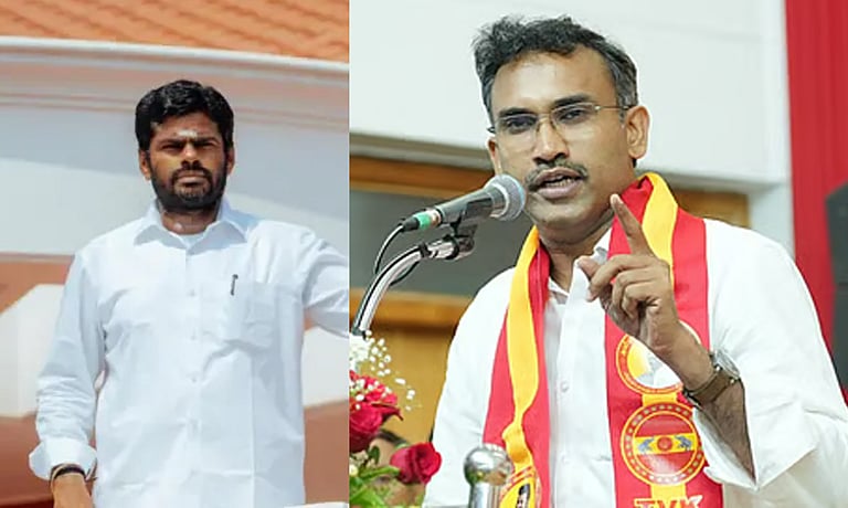 பழைய டைட்டில் புதிய படம்…! இந்த ரீ ரிலீஸை மக்கள் ஏற்கமாட்டாங்க… அண்ணாமலையின் புதிய கட்சி குறித்து ஒரே வரியில் போட்டு தாக்கிய அமைச்சர் அருண்ராஜ் ..!!
