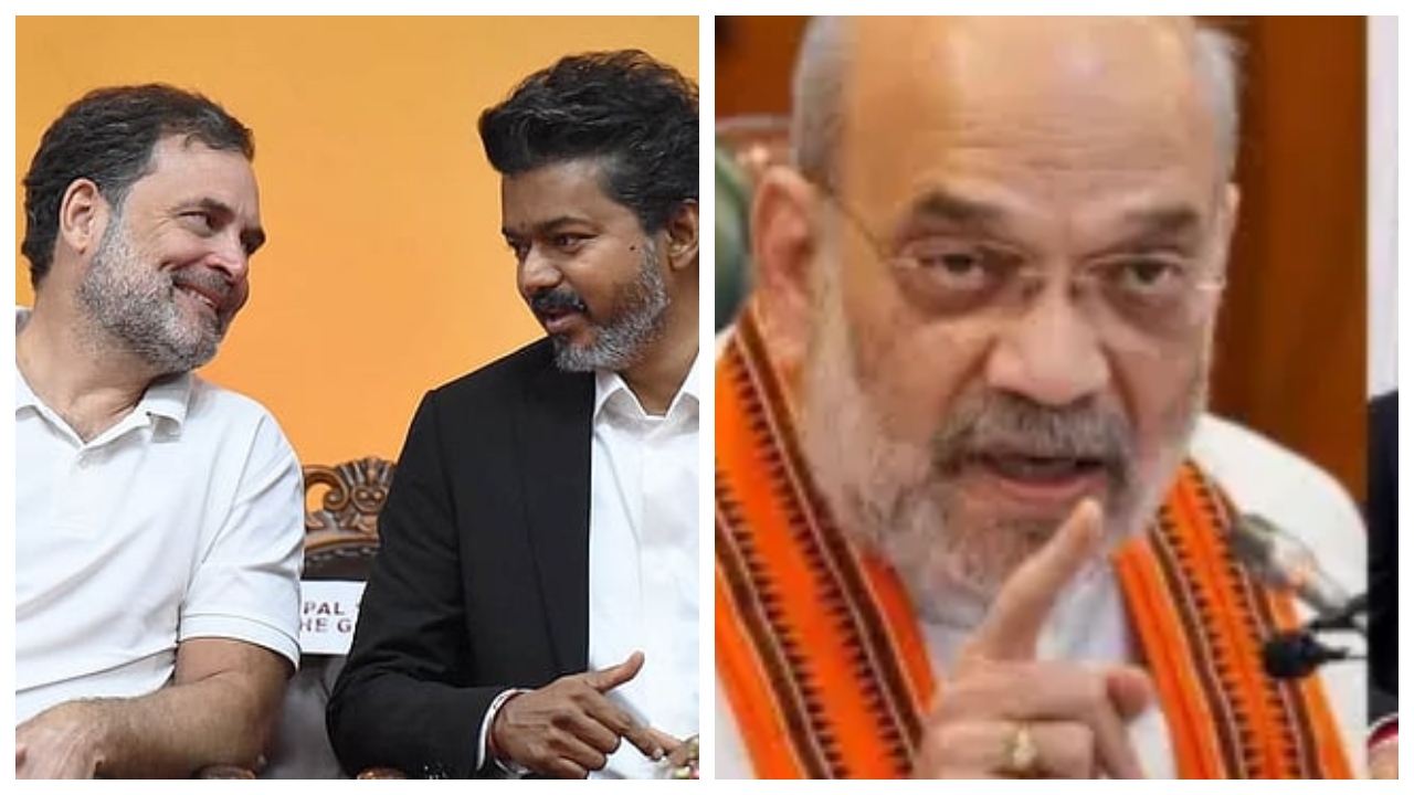 டென்ஷனான அமித்ஷா..! “பாஜக கணக்கை தவுடிபடியாக்கிய டெல்லி விசிட்”… காங்கிரசுக்கு மீண்டும் வலுக்கொடுக்கும் விஜய்…? பரபரப்பில் அரசியல் களம்.!