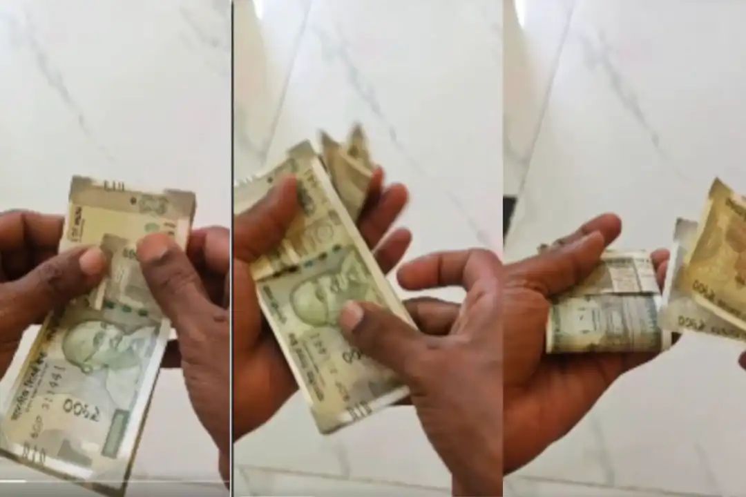 “ஐடியாவெல்லாம் ஓகே… ஆனா எண்ணுறதுக்கு நோட்டு எங்கப்பா..?!”  வைரல் வீடியோவால் கதறும் நெட்டிசன்கள்..!!!