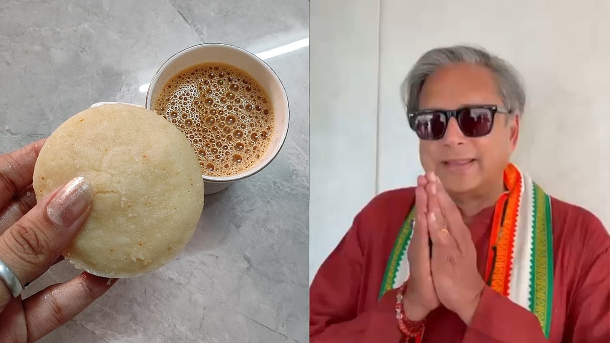 இது என்னடா நம்ம ஊரு இட்லிக்கு வந்த சோதனை…! சட்னி சாம்பார் இல்ல டீயில் முக்கி இட்லியை சாப்பிடுவதா… டென்ஷனான எம்பி சசிதரூர்.. என் காலை உணவை சீண்டுவதா என கண்டனம்..!!