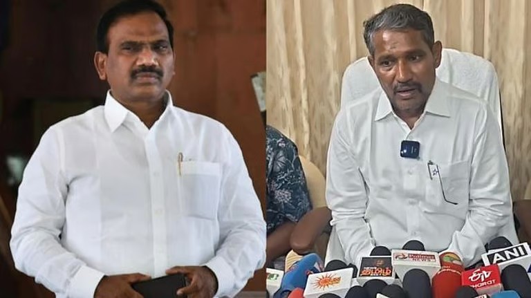 அப்ப மட்டும் ஆ. ராசாவுக்கு கோபம் வரலையா..?  மைனாரிட்டி அரசு.. அந்த நோய் வந்துட்டு போல.. 2006 பிஷாஸ்பேக்கை ஓட்டி திமுக வாயை அடைத்த அமைச்சர் வன்னி அரசு..!!