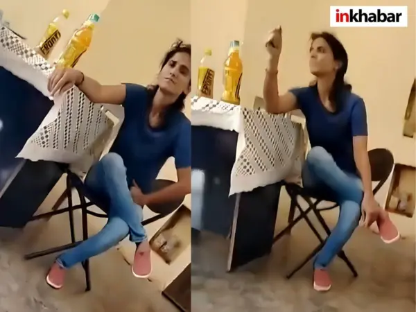 “சட்டம் என்ன செல்வாக்கு உள்ளவர்களுக்கு மட்டும் சலுகை காட்டுதா?”.. லாக்அப்பில் சொகுசு நாற்காலியில் அமர்ந்திருந்த பெண் குற்றவாளி.. அதிரவைக்கும் லீக் வீடியோ..!!!