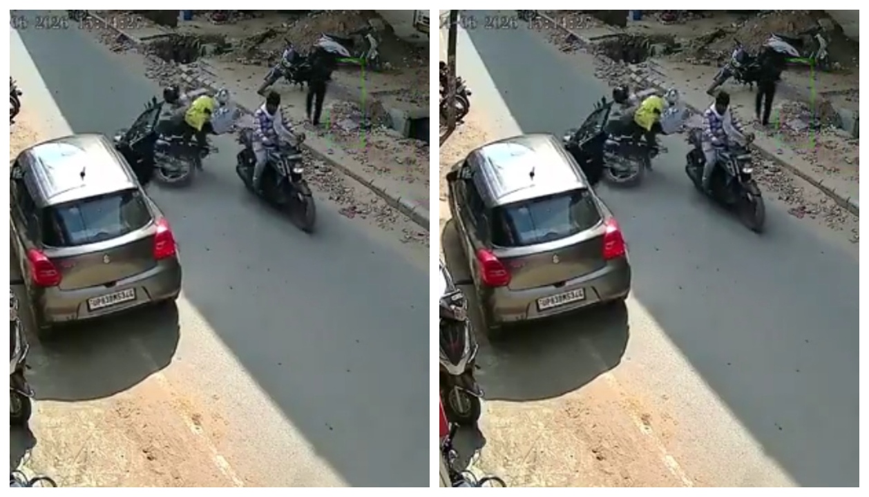 “திடீரென திறக்கப்பட்ட கதவு.. தூக்கி வீசப்பட்ட வாலிபர்!” ஒரு நொடி கவனக்குறைவால் நடந்த கொடூரம்.. வாலிபருக்கு நேர்ந்த சோகம்.. நெஞ்சே பதறிப்போகும் காட்சி..!!”