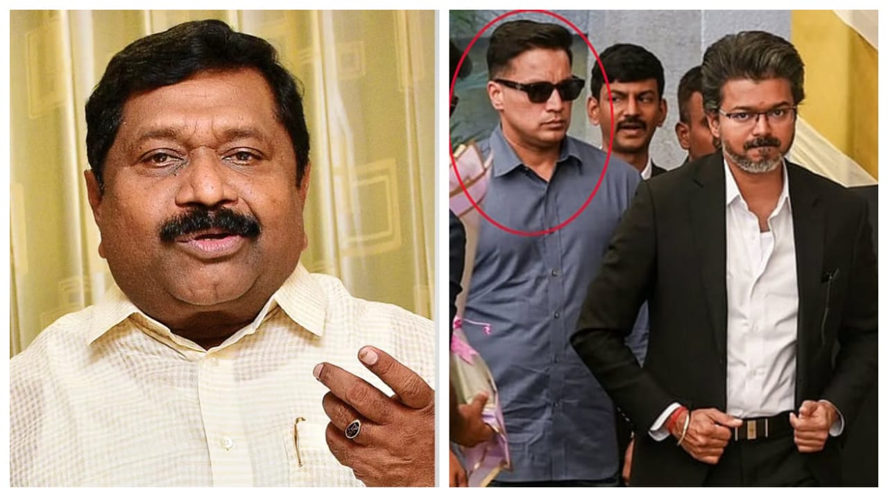 போலீஸ் இருக்கும்போது பவுன்சர் ஏன்..? “CM விஜய்க்கு அவங்க மீது நம்பிக்கை இல்லையா”.. அதிமுக எம்பி இன்ப துரை பரபரப்பு கேள்வி…!!!