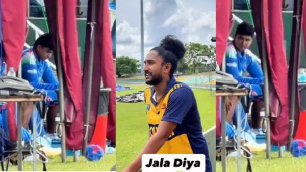 அவன் வந்தான், சண்டை போட்டான், அடிச்சு நொறுக்கிட்டான்.. சுருக்கமா சொன்னா இலங்கைக்கு எண்ட் கார்டே போட்டுட்டான்.. வைபவ் பின்னால் அமர்ந்து கதறிய ரசிகர்… வைரல் வீடியோ…!!