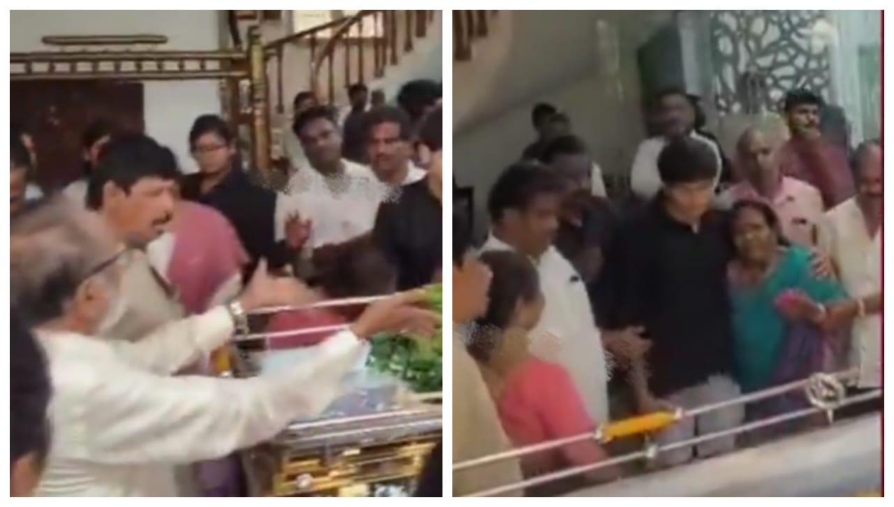 கடைசில இப்படி அனாதையா போக விட்டுட்டீங்களே..! “பாரதிராஜா உடலை பார்த்து கதறி அழுத மனைவி” .. கோபத்தில் கத்திய கங்கை அமரன்… வைரலாகும் வீடியோ…!!!!