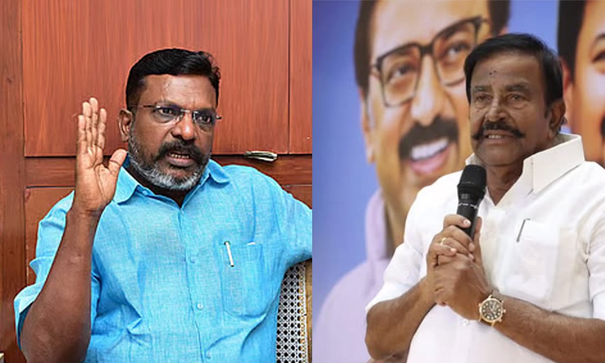 ​”கே.என்.நேரு கேஸ்ல அரசியல் உள்நோக்கம் இல்ல” அதிரடி காட்டிய திருமாவளவன்…. எகிறும் அரசியல் பரபரப்பு….!!