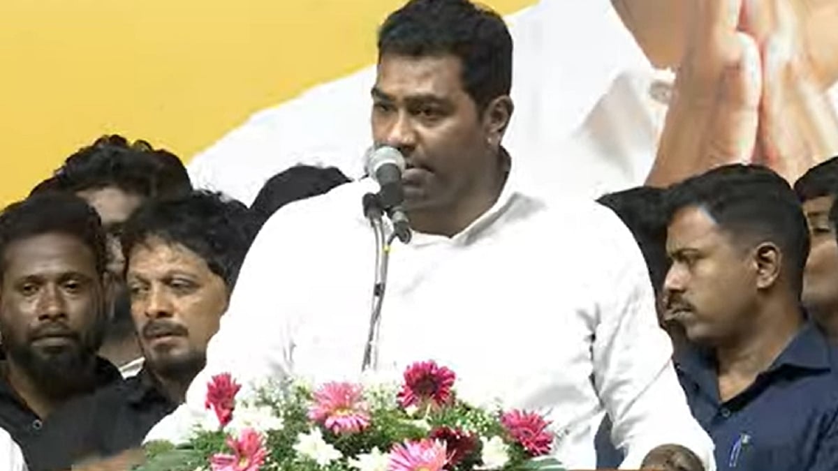 “30 நாள் ஆட்சியில் 30 வருஷ திமுக சாதனையை முடிச்சாச்சு” தவெக மேடையில் ஆதவ் அர்ஜுனா….!!