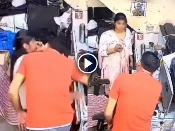 “உன் வேலை என்கிட்ட வேணாம்!”… கம்ப்யூட்டர் சென்டரில் அத்துமீறிய வாலிபர்.. சீறியெழுந்து செம பாடம் பெண்.. பதறவைக்கும் வைரல் வீடியோ..!!