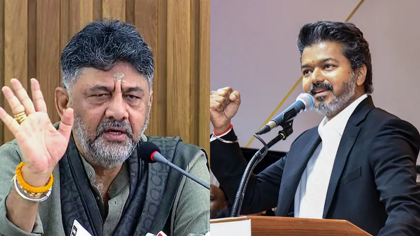 “நீங்க சொல்றத வச்சு நான் எதுவும் பேச முடியாது!”.. இன்னும் முழுசா பார்க்கல!…. விஜய்யின்  தீர்மானத்திற்கு டி.கே. சிவக்குமார் கொடுத்த தந்திரமான பதிலடி..!!