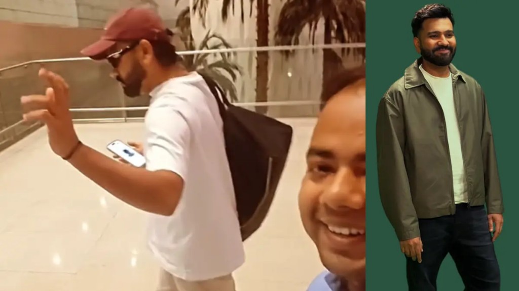 சாட்டிங்கில் புகுந்த செல்பி கேமரா…! “நிறுத்துங்க நிறுத்துங்க”.. டென்ஷனான ரோகித்.. ஆனாலும் அமைதியா கிளம்பிட்டாரு.. ரசிகரின் அதிக பிரசங்கித்தனம்.. அதிர்ச்சி வீடியோ..!