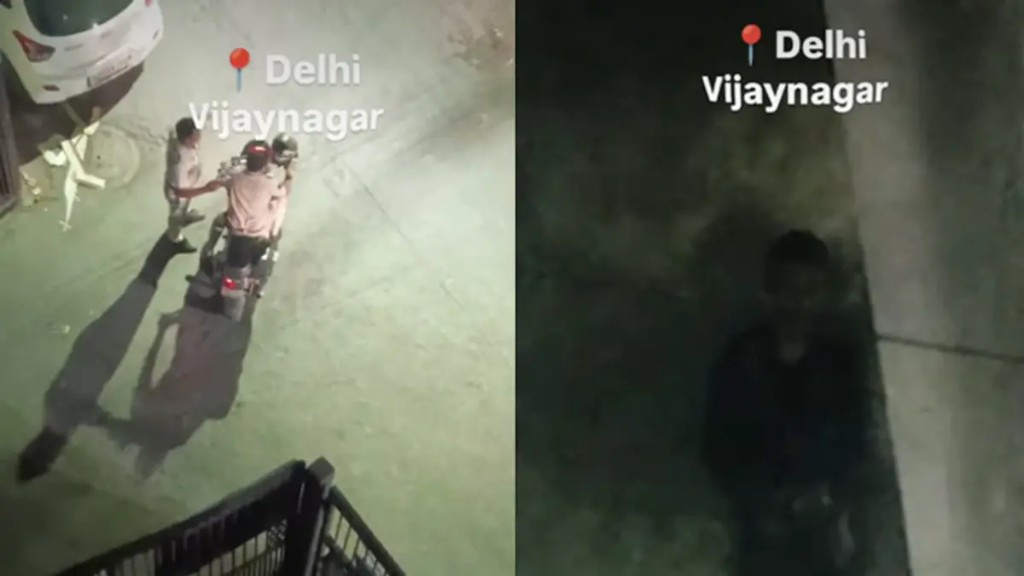 புது வீட்டுக்கு வந்த முதல் நாளே இப்படியா..? இனி பால்கனிக்கு கூட வர முடியாது போல… பேண்ட் ஜிப்பை கழட்டி… பயந்து நடுங்கிய பெண்… பரபரப்பு வீடியோ…!!!