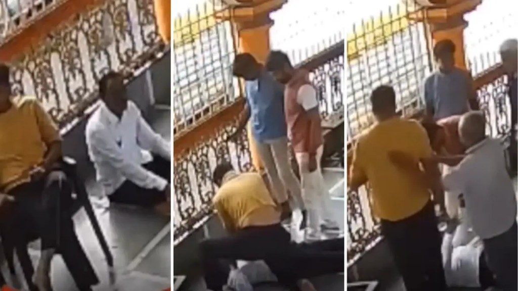 போலீசும் இல்ல, டாக்டரும் இல்ல.. கோவிலில் நடந்த அதிசயம்… திக்கற்ற வேளையில் முதியவர் உயிரை காப்பாற்றிய வாலிபர்… ரியல் ஹீரோ என புகழும் நெட்டிசன்ஸ்.. வீடியோ வைரல்..!!