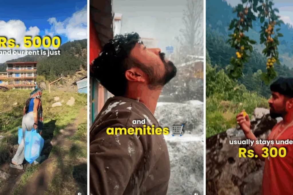 மாத செலவு வெறும் ரூ.12,000-ஆ…? “குளுகுளு மணாலியில் குடியேறிய தம்பதி”… லேப்டாப்பில் வேலை.. ரூ.5000 வாடகை… பட்ஜெட்டில் கெத்து காட்டும் ஜோடி…!!