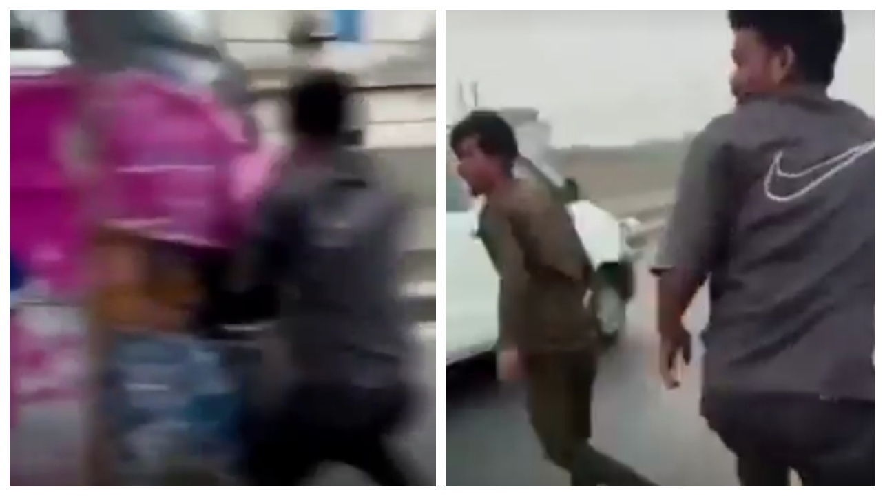 டேய் நில்லுடா நில்லு…! நடு ரோட்டில் மல்லுக்கட்டிய நண்பன்… ஆவேசமா போனவனை தடுத்ததால் நேர்ந்த பயங்கரம்… வீடியோவை பார்த்தா நடுங்கி போயிருவீங்க..!!