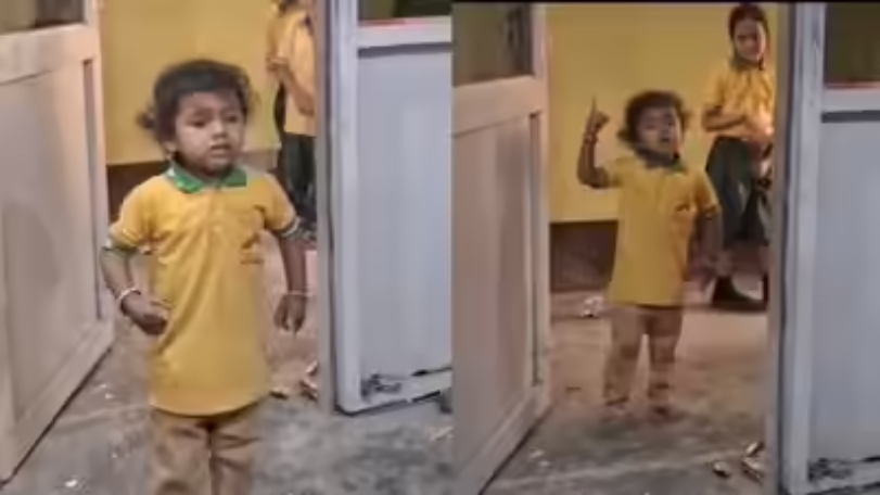 “ஸ்கூலையே க்ளோஸ் பண்ணப் போறாராம்!”… டீச்சர் கண்டித்ததால் கோபத்தின் உச்சத்துக்கே சென்ற சிறுவன்.. வைரலாகும் கலகல வீடியோ..!!