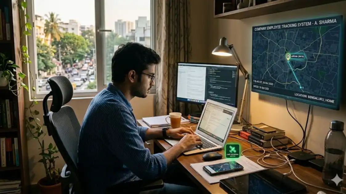“வீட்டிலிருந்தும் வேலை செய்ய விடமாட்டார்களா?”  GPS மூலம் ஊழியர்களைக் கண்காணிக்கும் நிறுவனம்.. நவீன கால அடிமைத்தனம் இதுதானா?  இணையத்தில் வெடிக்கும் விவாதம்..!!”
