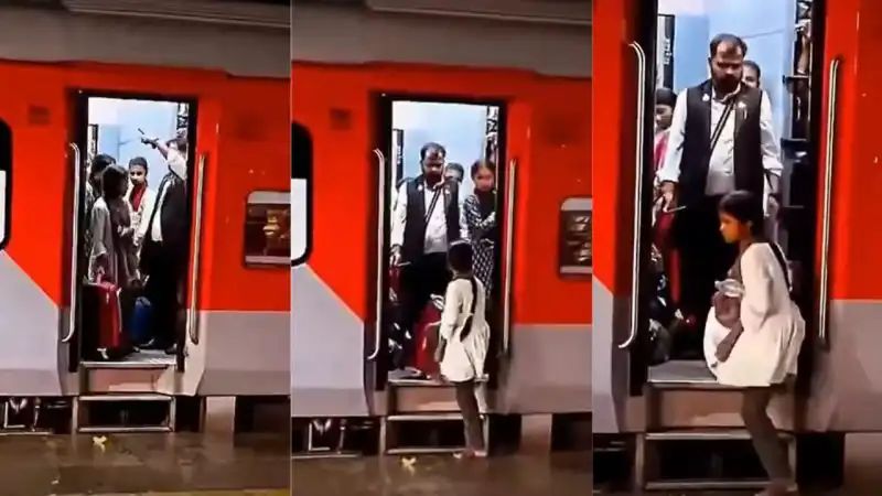 “சட்டம் அனைவருக்கும் சமமா?” டிக்கெட் இல்லாமல் ஏசி கோச்சில் பயணம்.. பெண் ஆசிரியை மீது TTE எடுத்த அதிரடி நடவடிக்கை.. இணையத்தை அதிரவைக்கும் வீடியோ..!