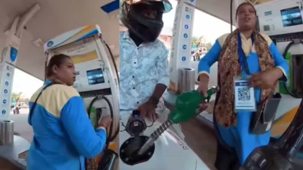 “அண்ணே, முதல்ல ஜீரோவை பாத்துக்கோங்க” பெட்ரோல் பங்க்கில் ஏமாற்றிய பெண்…. கேமராவில் சிக்கிய பகீர் ஸ்கேம்….!!
