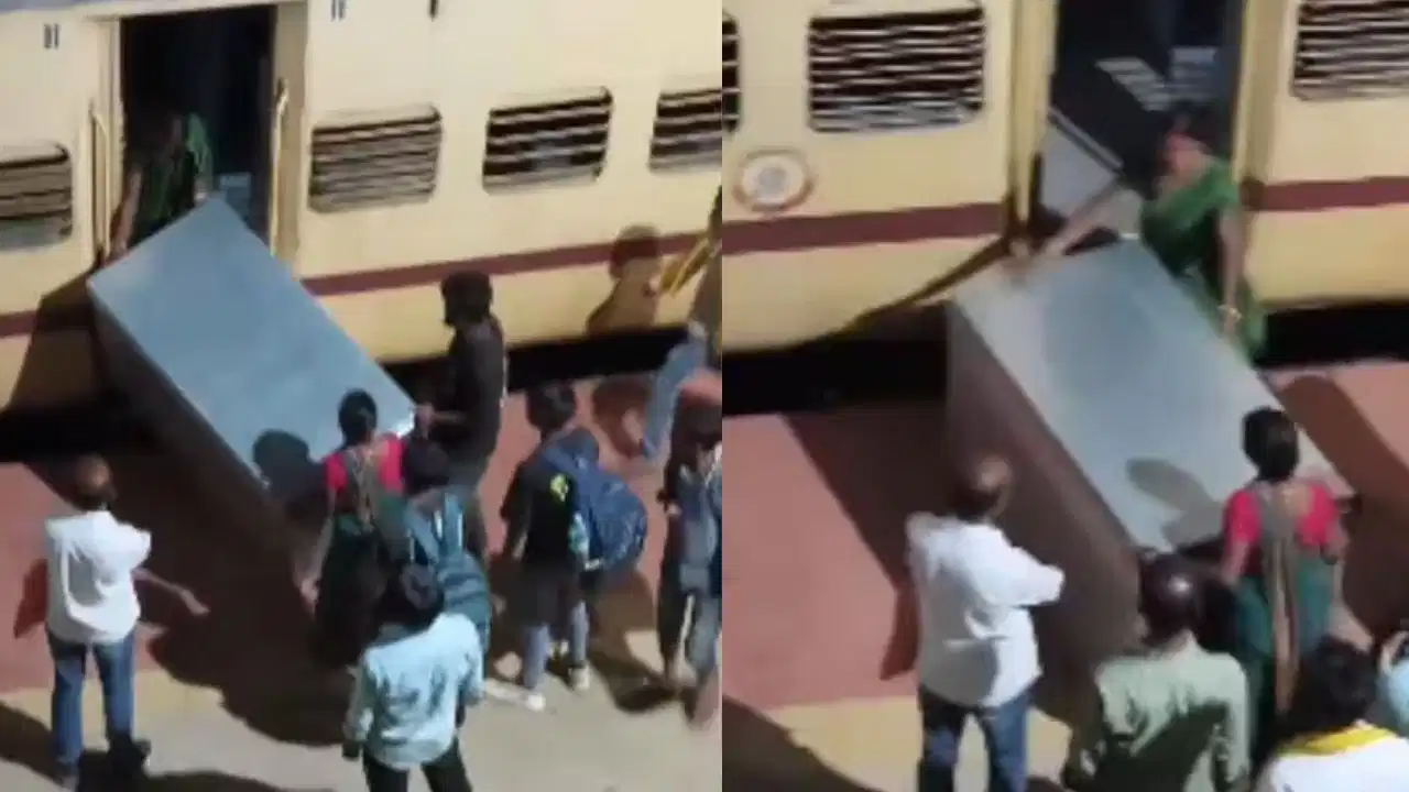 “அவங்க நினைச்சா யானையைக் கூட ட்ரெயினில் ஏத்துவாங்க போல..!” – ஒரு கும்பலே தோற்ற இடத்தில் ஒற்றைப் பெண் செய்த மேஜிக்.. “தலையில தூக்கி.. கிளம்புங்க அவ்வளவுதான் முடிஞ்சது!”.. இணையத்தை உலுக்கும் மிரட்டல் வீடியோ..!!