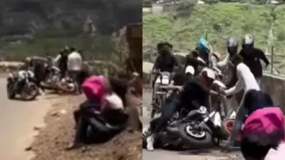 “ஐயோ…. தரையோடு தரையா படுத்துக்கோங்க…. இல்லைனா இழுத்துட்டு போயிடும்….!” சுரங்கப்பாதை வளைவில் சுற்றுலாப் பயணிகளுக்கு நேர்ந்த விபரீதம்…. திக் திக் நிமிடங்களின் பின்னணி….!!