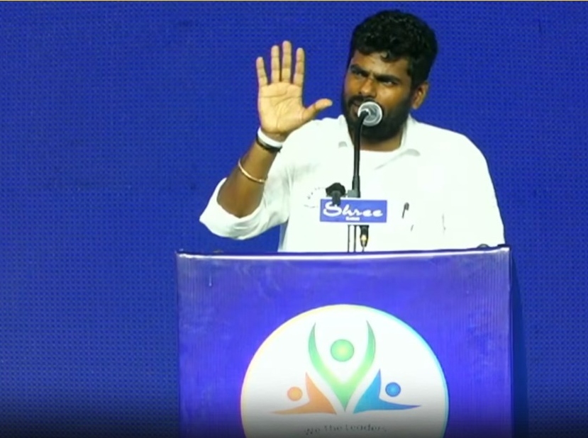 “ஆட்சிக்கு வந்தது தட்டுத்தடுமாறிதான்!”.. அண்ணாமலை பேசிய அந்த ஒரு வார்த்தை.. அரசியல் களத்தில் அதிரடி திருப்பம்…!!!