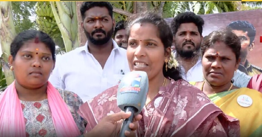 “தமிழ்நாட்டுல இனி பெரிய புரட்சியே வெடிக்கும்!”.. அண்ணாமலைக்காக மதுரையில இருந்து பொள்ளாச்சியில் குவிந்த பெண்கள்.. வைரல் பேட்டி..!!!