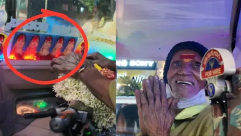 “அவள என்னால மறக்கவே முடியல!”.. டிராஃபிக்கில் கலங்க வைத்த ஆட்டோ ஓட்டுநர்.. ஆட்டோவுக்குள் இருக்கும் ‘அந்த’ ரகசியத்தை பார்த்து உருகிய நெட்டிசன்கள்… வைரலாகும் வீடியோ..!!!