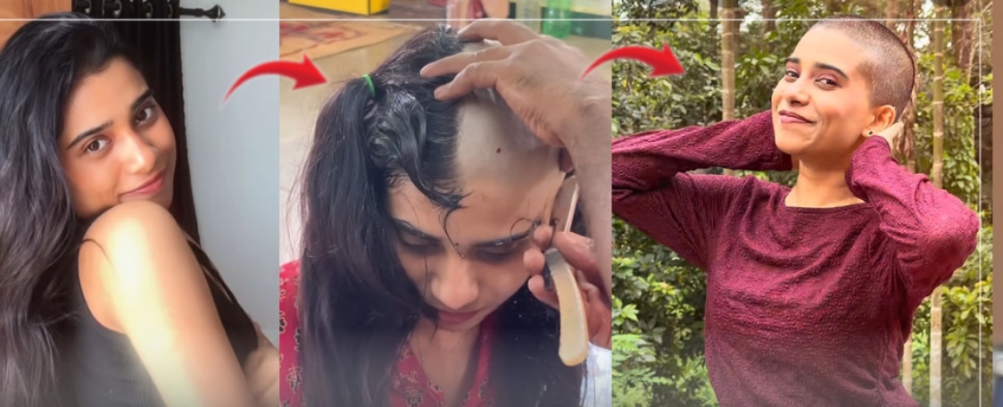 “கல்யாணத்தை நிறுத்த மொட்டையா?”… இணையத்தையே மிரள வைத்த பெண்ணின் அந்த ஒரு போஸ்ட்… பின்னணியில் இதுதான் கதையா?