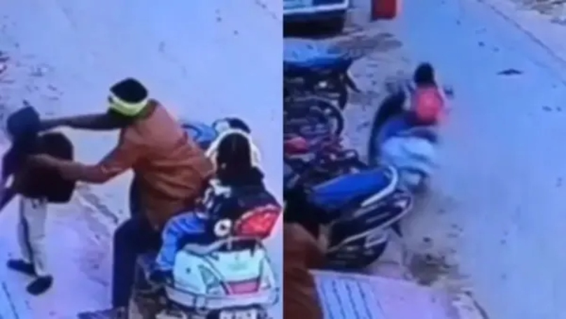 “அந்த நிமிஷம் உறைஞ்சு போய்ட்டாங்க!”.. ஸ்கூட்டியில் அமர்ந்த சிறுமி செய்த விபரீதம்… கண்ணிமைக்கும் நேரத்தில் நடந்த விபத்து… வைரல் வீடியோ..!!!