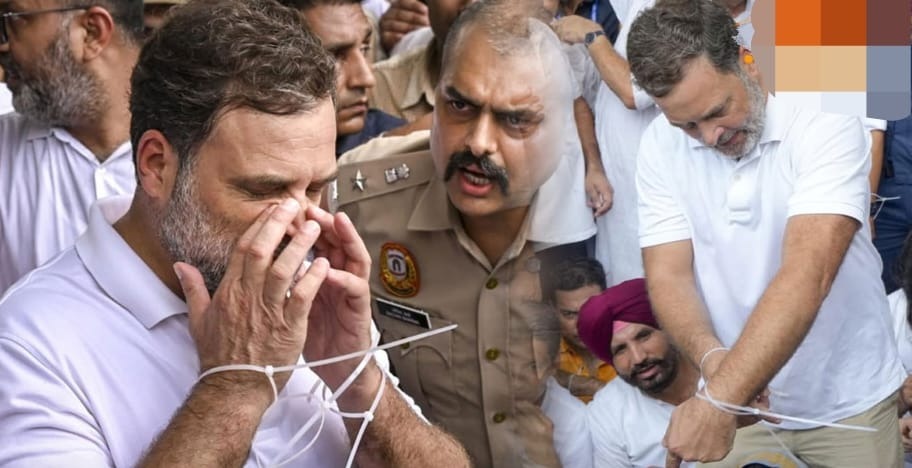 Breaking: தலைநகர் டெல்லியில் பதற்றம்..! “பிரதமர் மோடி இல்லம் முன்பு வெடித்த போராட்டம்”… ராகுல் காந்தி, அகிலேஷ் யாதவ் கைது… பரபரப்பு வீடியோ…!!!
