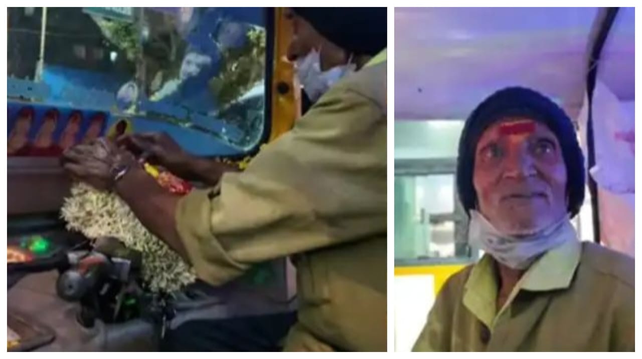 “8 வருஷம் ஆகிட்டு”.. ஆனாலும் மறக்க முடியல.. ஆட்டோ முழுவதும் மனைவியின் போட்டோஸ்… கண்ணீர் விட்ட தாத்தா.. 2 மில்லியன் வியூவ்ஸ் கடந்த காதல் வீடியோ…!!