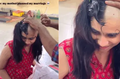 “என் கல்யாணத்தை முடிவு பண்ண நீங்க யாரு….?”  இனிமே நான் சொல்றதுதான் நடக்கும்…. கட்டாயத் திருமணத்திற்கு எதிராக விசித்திரப் போராட்டம் நடத்திய பெண்…. இன்ஸ்டாகிராமில் வைரலாகும் வீடியோ….!!!