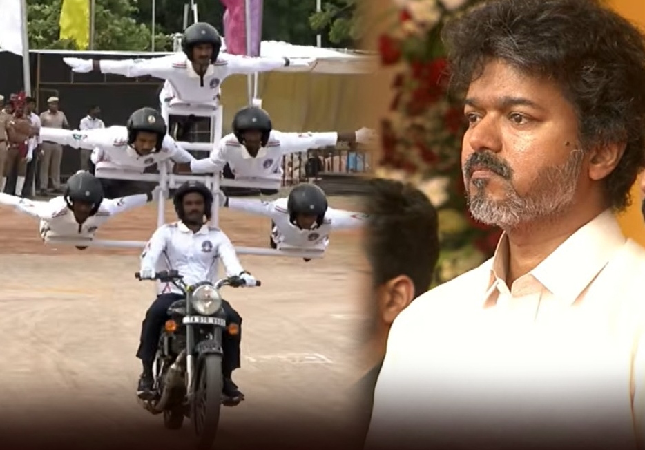 “கத்தி முதல் கில்லி வரை அதிரடி பிஜிஎம்!”.. காவல்துறை பதக்க விழாவில் ஒலிக்கப்பட்ட சூப்பர் ஹிட் பாடல்கள்..!!