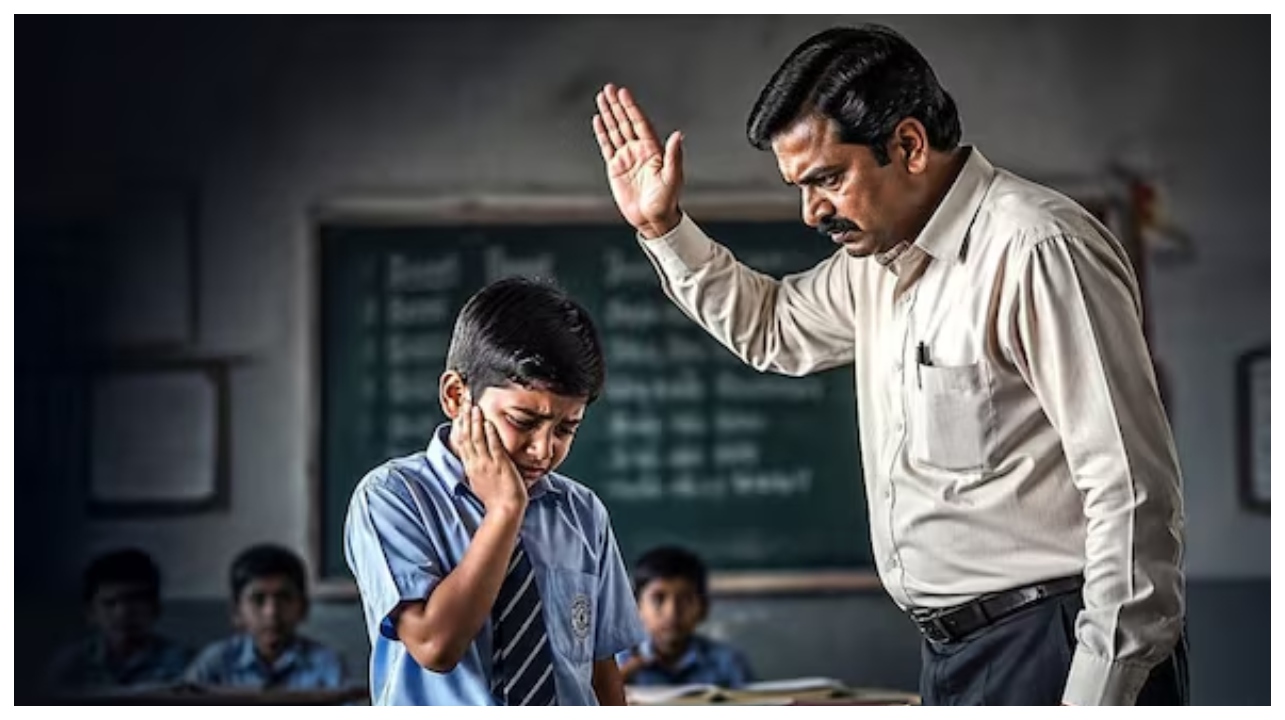“பளார்” என அறைந்த ஆசிரியர்.. காது சவ்வு கிழிந்து ரத்தம் கொட்டிய 10-ஆம் வகுப்பு மாணவன்!.. அதிரடியாகக் களமிறங்கிய போலீஸ், ஆசிரியர் கைது..!!!