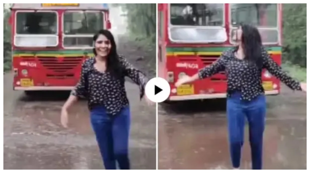“இது என்ன பைத்தியக்காரத்தனம்?”… பேருந்துக்கு முன்னால் நின்று வீடியோ எடுத்த இளம்பெண்.. அலறியடித்துப் பார்த்த மக்கள்.. வைரலாகும் வீடியோ..!!!