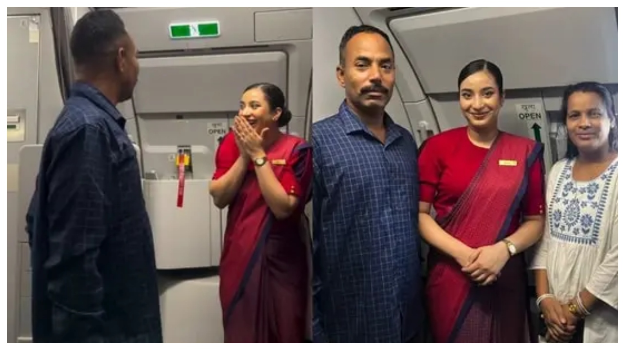 பெற்றோரை கதறவிட்ட விமானப் பணிப்பெண் மகள்.. ப்ளைட்டுக்குள் நுழைந்ததும் நடந்த ‘அதிர்ச்சி’ சம்பவம்.. சோஷியல் மீடியாவை ஆக்கிரமித்த அந்த ‘ஒரு’ வார்த்தை..!!!