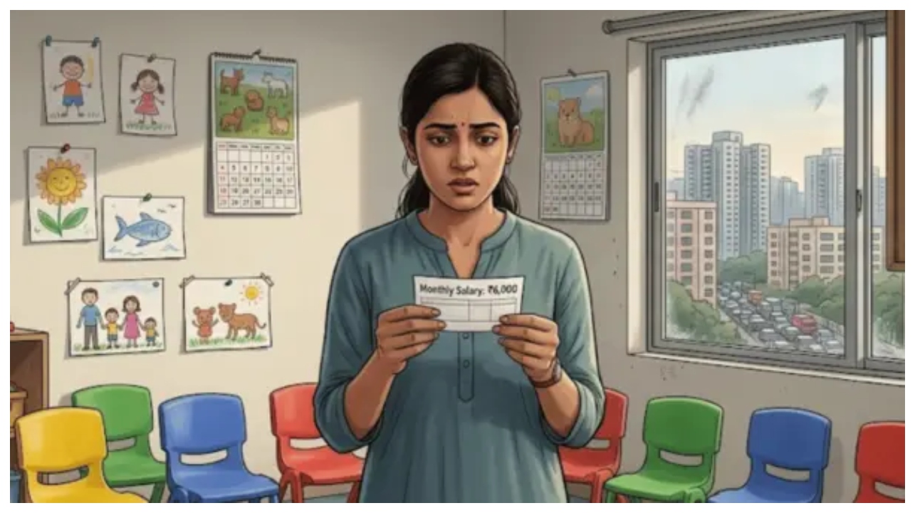 “லட்சங்களில் பீஸ்.. ஆசிரியருக்கு ₹6,000 சம்பளமா?” … தனியார் பள்ளியின் முகத்திரையைக் கிழித்த வைரல் போஸ்ட்..!!!