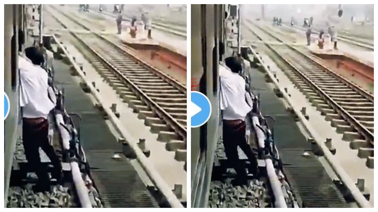 “அய்யோ விட்றாதீங்க.. செத்துடுவேன்!” மொபைல் திருடனுக்கு பயணிகள் கொடுத்த ‘லைஃப் டைம்’ மரண அடி!..  நெட்டிசன்களை அதிரவைத்த காட்சி..!!!