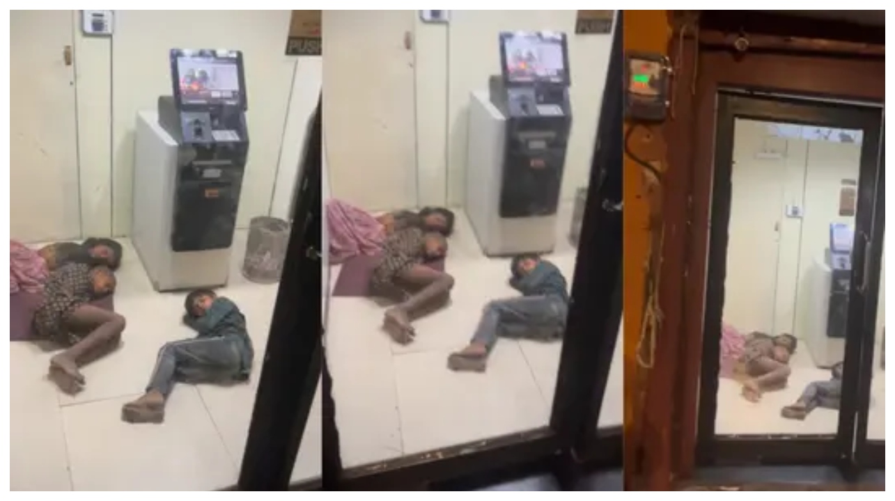 “கரண்ட் கட்டா? கவலையே விடு!” – சுட்டெரிக்கும் வெயிலில்  ATM-ஐ சொர்க்கபுரியாக்கிய சுட்டீஸ்கள்… அதிரவைக்கும் நெகிழ்ச்சி வீடியோ..!!!